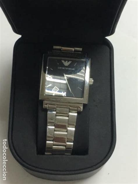 reloj emporio armani cuadrado